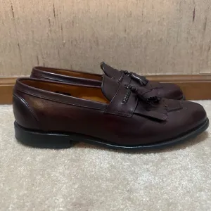 Allen Edmonds Cannondale Burgandy Tassel Loafer Size 10.5