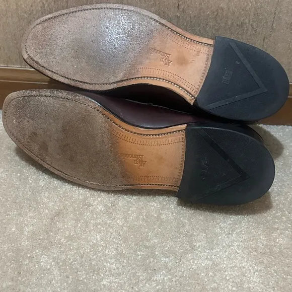 Allen Edmonds Cannondale Burgandy Tassel Loafer Size 10.5