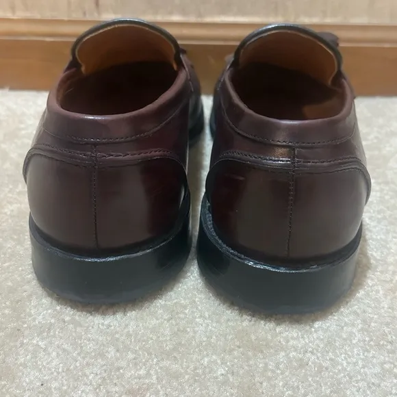Allen Edmonds Cannondale Burgandy Tassel Loafer Size 10.5