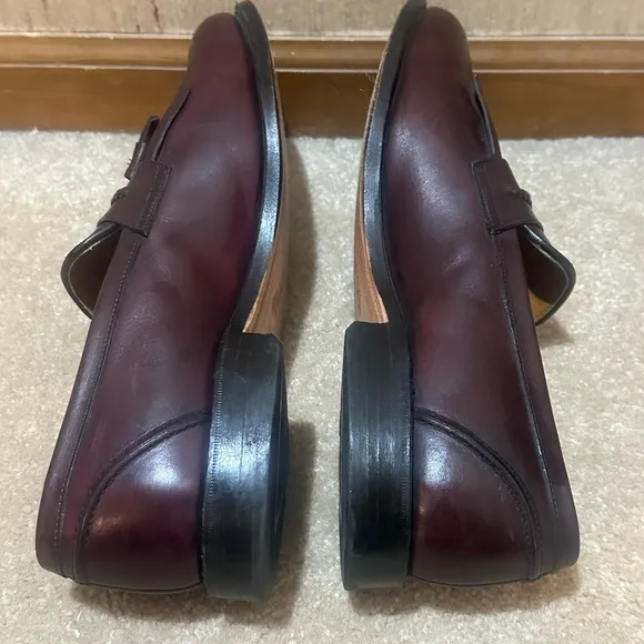 Allen Edmonds Cannondale Burgandy Tassel Loafer Size 10.5