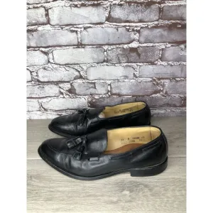 Allen Edmonds Grayson Black Leather Tassel Loafers Dress Shoes Men 11D US/44.5EU
