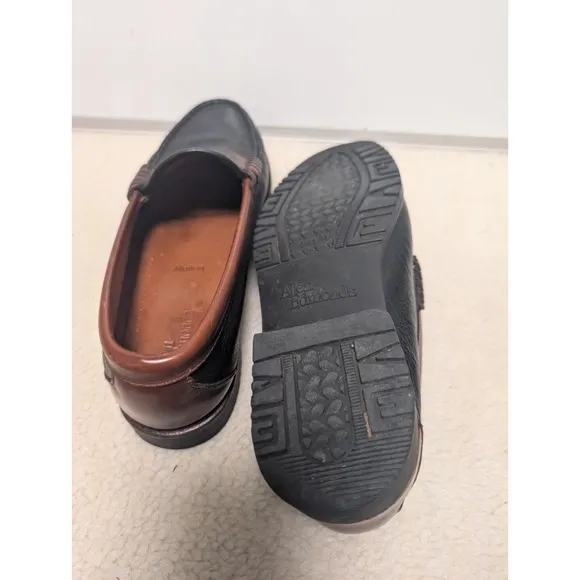 Allen Edmonds Holton Loafers Men Size 8 D Brown Penny Leather Slip On Shoes