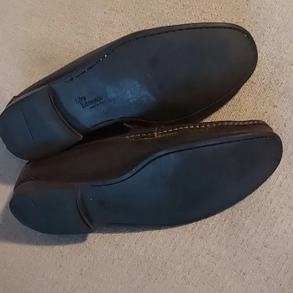 Allen Edmonds Italian Firenze Leather Dress Shoes Loafers Sz-11.5