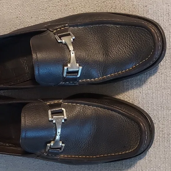 Allen Edmonds Italian Firenze Leather Dress Shoes Loafers Sz-11.5