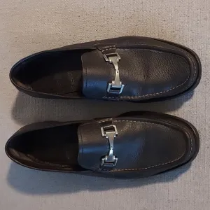 Allen Edmonds Italian Firenze Leather Dress Shoes Loafers Sz-11.5