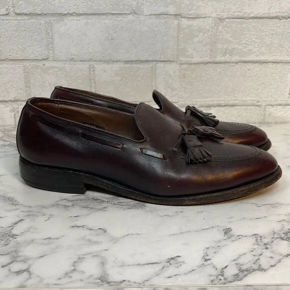 Allen Edmonds Leather Tassel Loafers 7.5