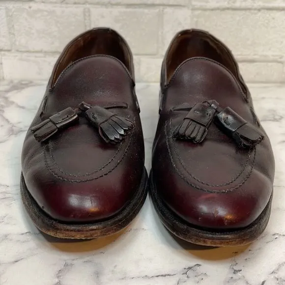 Allen Edmonds Leather Tassel Loafers 7.5