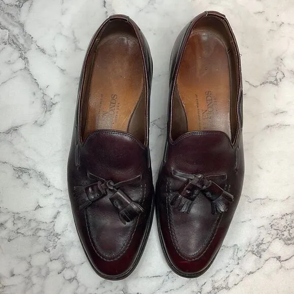 Allen Edmonds Leather Tassel Loafers 7.5