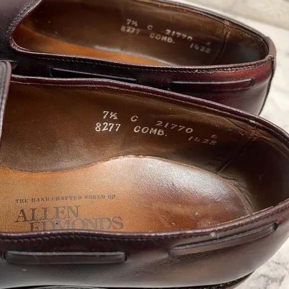 Allen Edmonds Leather Tassel Loafers 7.5