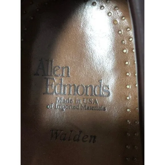 Allen Edmonds Walden Mens 11.5 Leather Loafers Shoes Vintage 19948