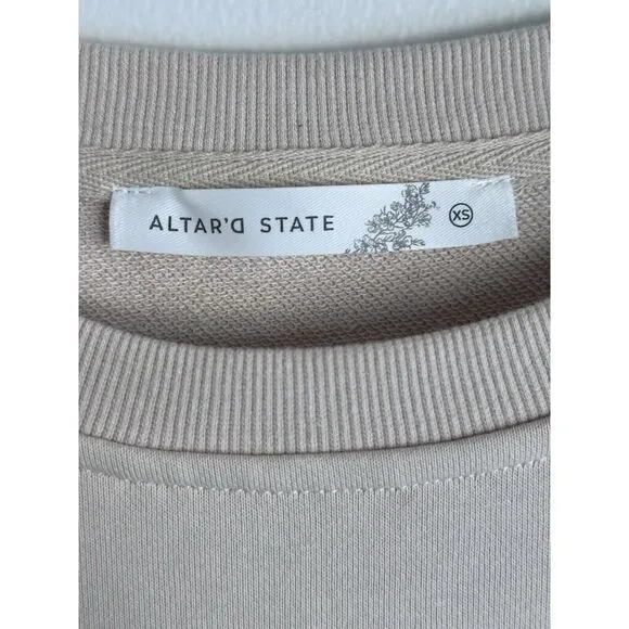 Altar'd State Size XS‎ Nina sweatshirt Dress