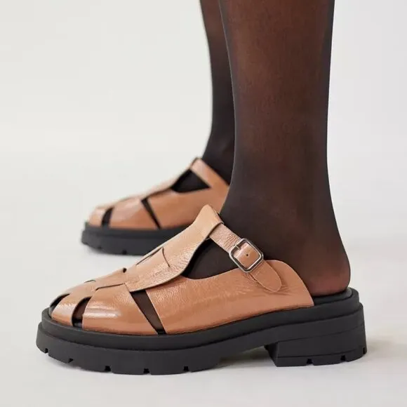 Anthropologie x Intentionally Blank Kurt Fisherman Sandal