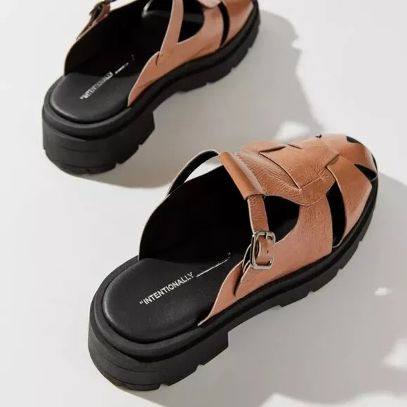 Anthropologie x Intentionally Blank Kurt Fisherman Sandal