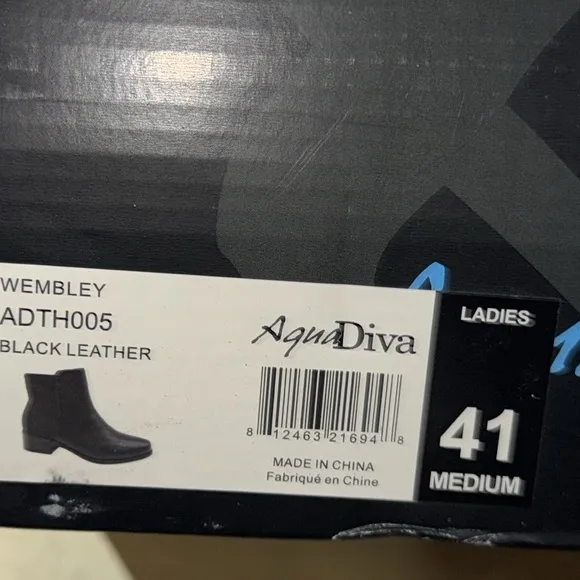 Aqua Diva Wembley Ankle Boots  (TS8)