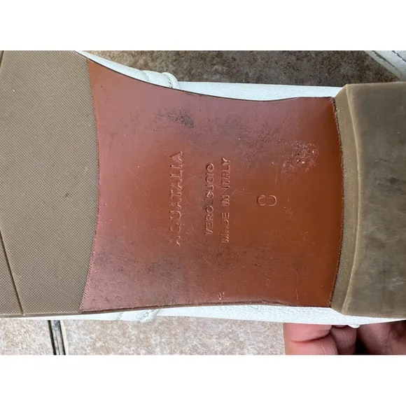 AquataliaRevy Leather Loafers