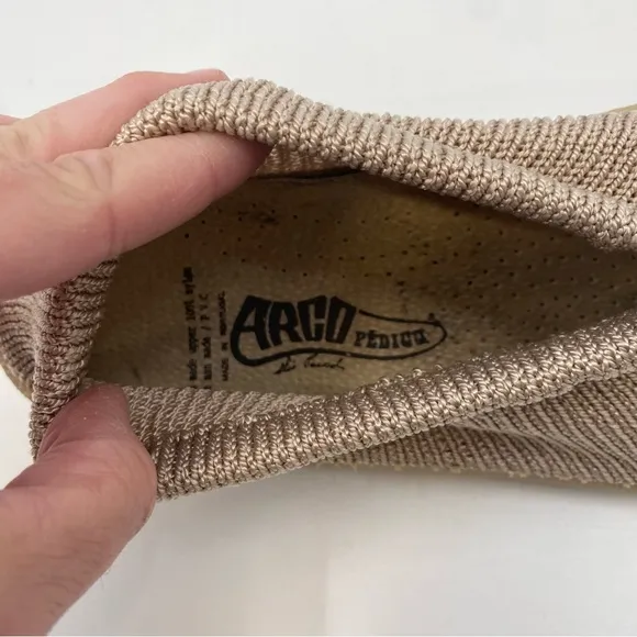 Arcopedico Womens Sec V Ballet Flats Tan 43  Size 12