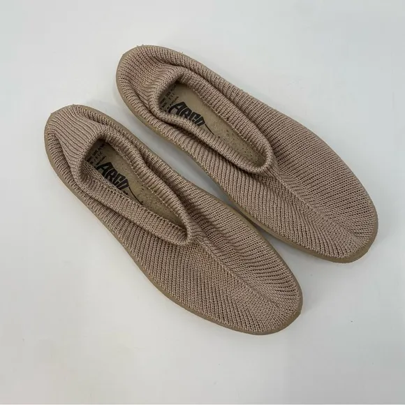 Arcopedico Womens Sec V Ballet Flats Tan 43  Size 12