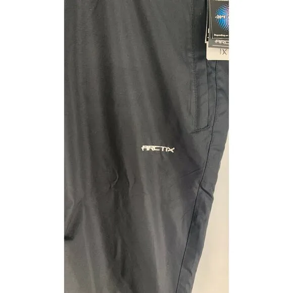 Arctix Essentials Snow Pants Men's Size 3X 48/50 Wide 34 Length Black