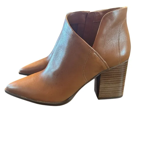 Arezzo Cora Low Block Booties NEW size 7.5