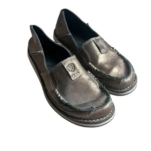 Ariat Cruiser women’s Leather Metallic Bronze slip on loafers SZ 8