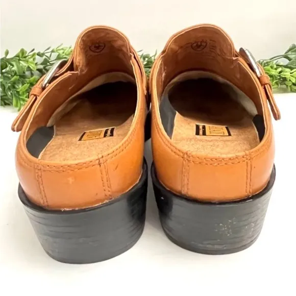Ariat Mule Camel Shooties BootiesSlide WesternPointed Toe Heritage Size 9.5B