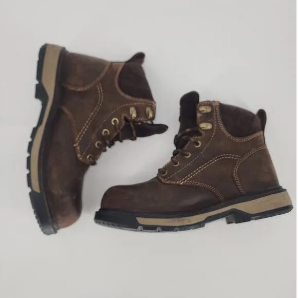 ARIAT Women's Riveter 6&quot; Waterproof Composite Toe Work Boots 7.5B