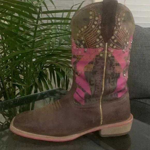 🌟ARIAT🌟Rodeobaby Liberty Boots