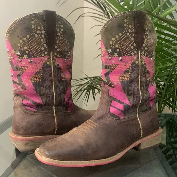 🌟ARIAT🌟Rodeobaby Liberty Boots