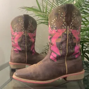 🌟ARIAT🌟Rodeobaby Liberty Boots