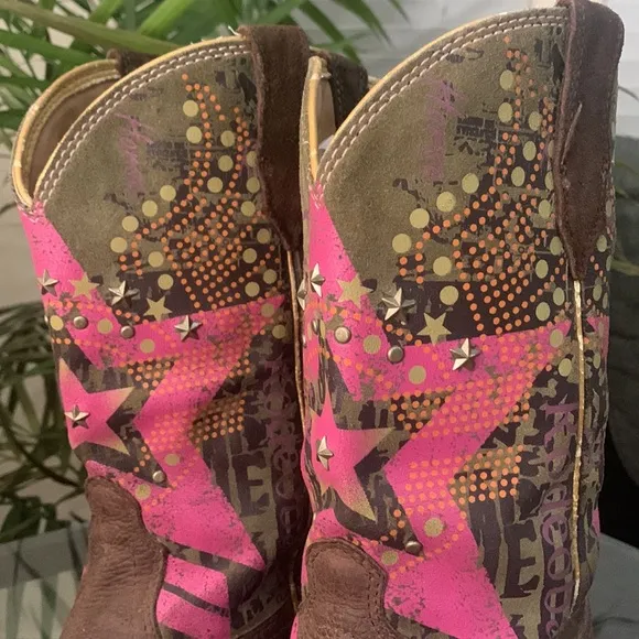 🌟ARIAT🌟Rodeobaby Liberty Boots