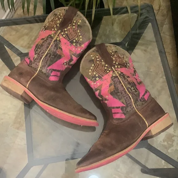 🌟ARIAT🌟Rodeobaby Liberty Boots