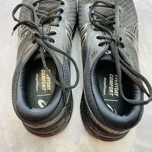 Asics Gel Excite 6 Winterized Sneakers Mens 10.5 Black Lace-Up Road Running
