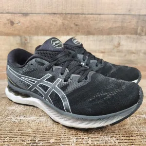 Asics Gel Nimbus 23 Men Sz 8 Black Running Training Sneakers Athletic 1011B004