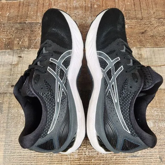 Asics Gel Nimbus 23 Men Sz 8 Black Running Training Sneakers Athletic 1011B004