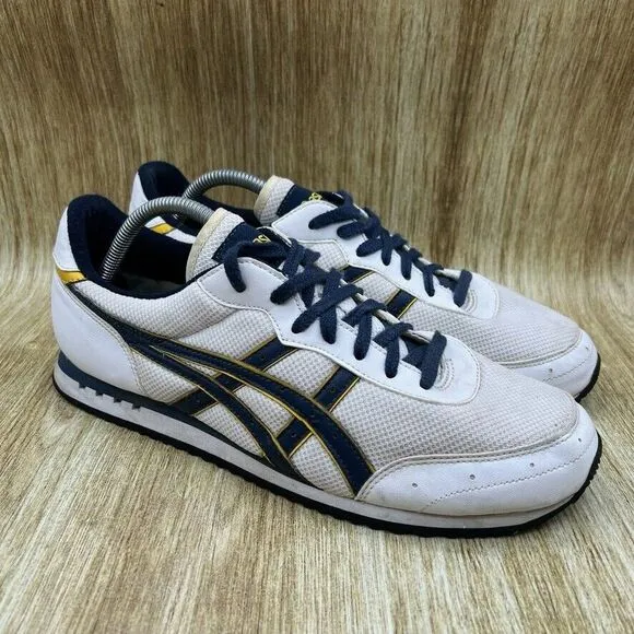 Asics‎ Mateo Men's Size 10.5 White American Ninja Warrior Sneakers Shoes HQ80K