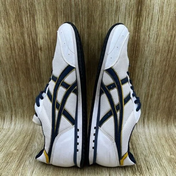 Asics‎ Mateo Men's Size 10.5 White American Ninja Warrior Sneakers Shoes HQ80K