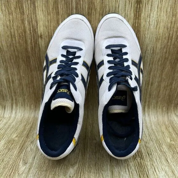 Asics‎ Mateo Men's Size 10.5 White American Ninja Warrior Sneakers Shoes HQ80K