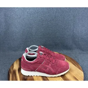 Asics Onitsuka Tiger Retro Sneakers Red White Men Size 8 D3T1L