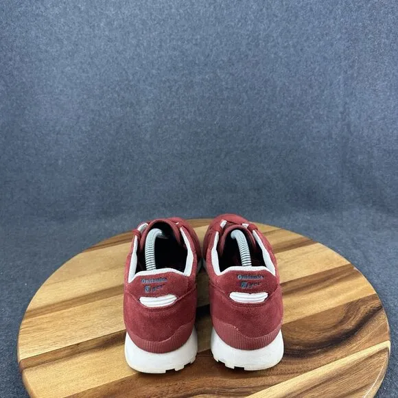 Asics Onitsuka Tiger Retro Sneakers Red White Men Size 8 D3T1L