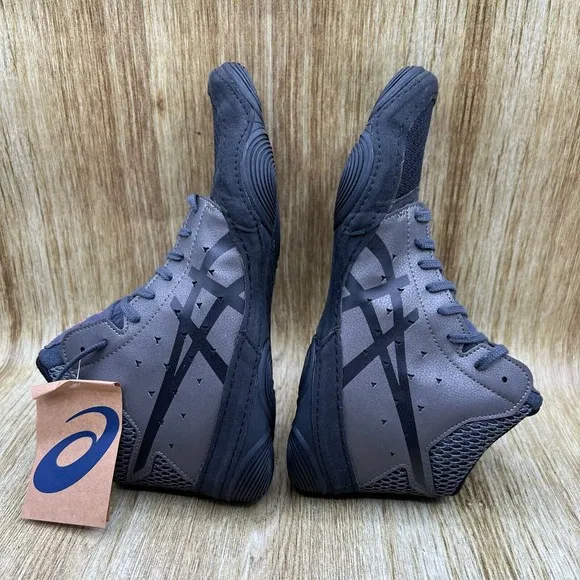 Asics Snapdown 3 Men's Size 9.5 Black Wrestling Boxing Shoes Sneakers 1081A030