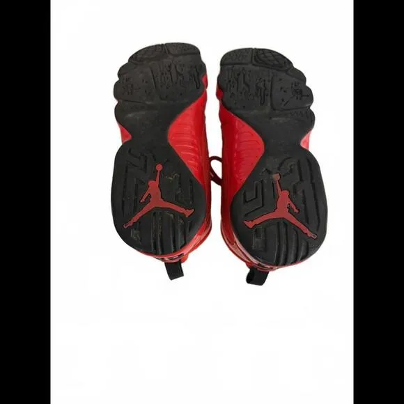*Authentic Boys Size US 4Y Air Jordan 9 Retro Sneakers Chile Red Basketball Shoe