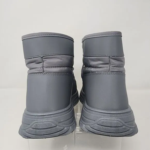 Avalanche Hiking Boots Womens 10 Grey Himalaya Lace Up Logo Comfort Sherpa Lined