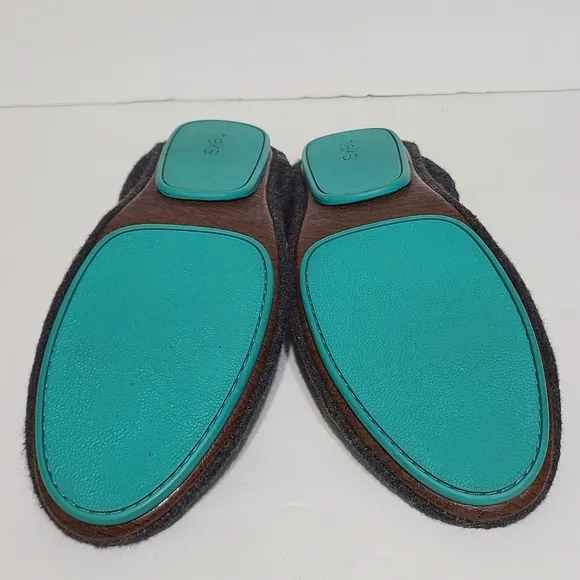 B44 Tieks by Gavriele Womens Sz 10 Greystone Gray Vegan Wool Slip Ballet Flats