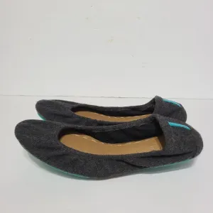 B44 Tieks by Gavriele Womens Sz 10 Greystone Gray Vegan Wool Slip Ballet Flats