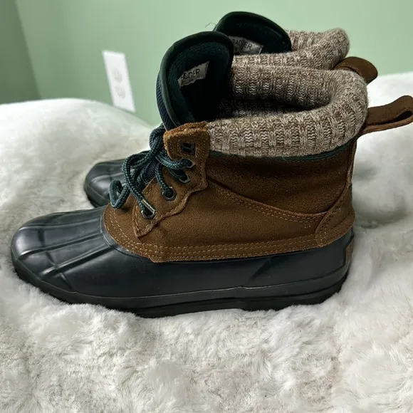 B.A. Sport waterproof duck boots, size 9