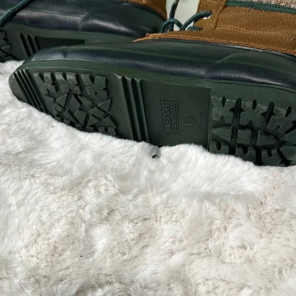 B.A. Sport waterproof duck boots, size 9