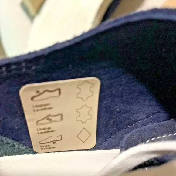 Bally Blue and White Sneakers with Minimalist Design