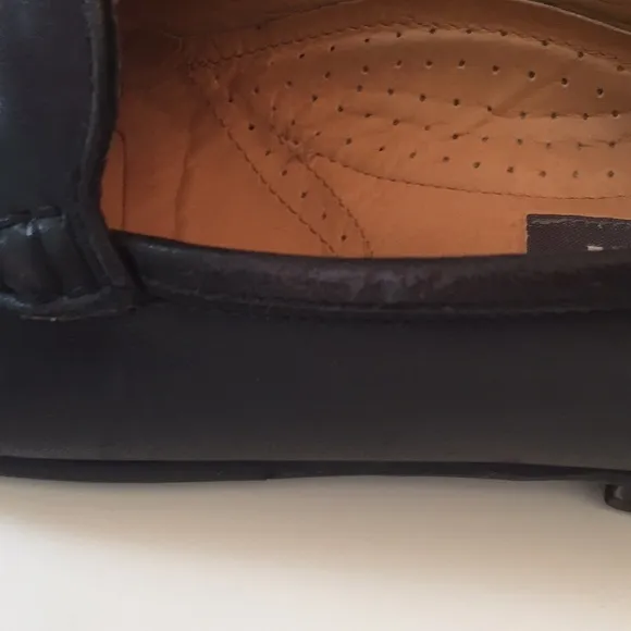 Bally leather tassel loafers.