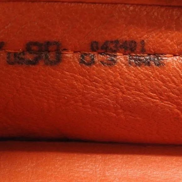 Bally Men's Orange &amp; White Leather Slip-on Loafers Sz 9d