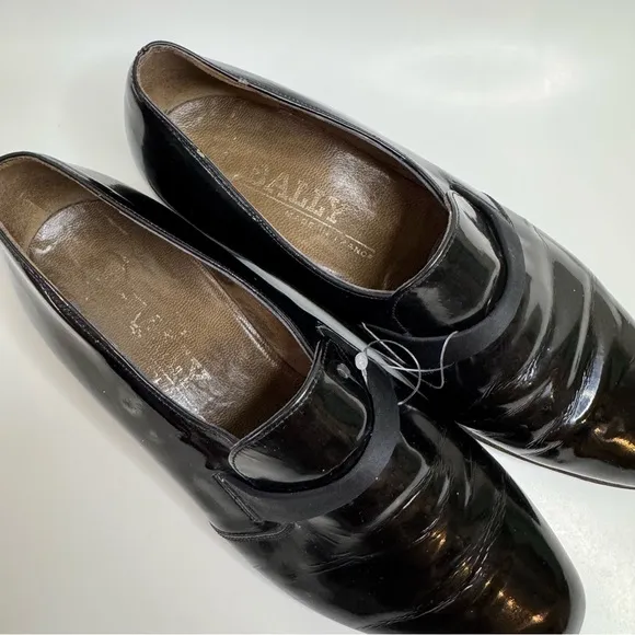 Bally Men’s Patent Leather Black Loafers